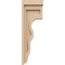 Ekena Millwork 3"W x 6"D x 18"H Thin Highland Rough Cedar Woodgrain TimberThane Corbel, Primed Tan CORUR03X06X18HLDRCPR - alternate 2